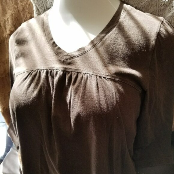 3 cotton shirts in earth tones - Picture 7 of 14